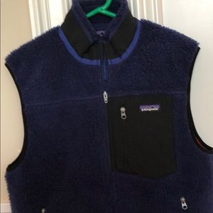 Blue Sherpa Patagonia vest